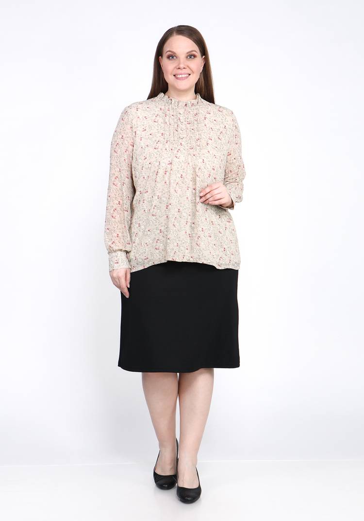 Блуза с длинным рукавом Алина шир.  750, рис. 1
