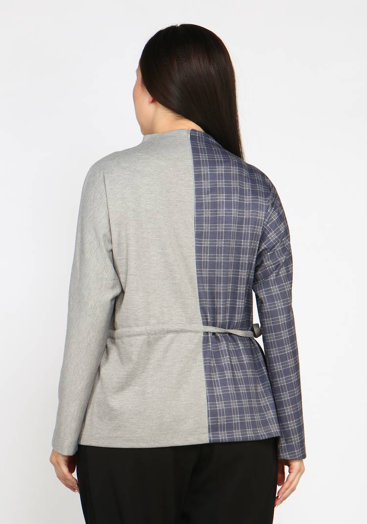 Джемпер комбинированный шир.  750, рис. 10