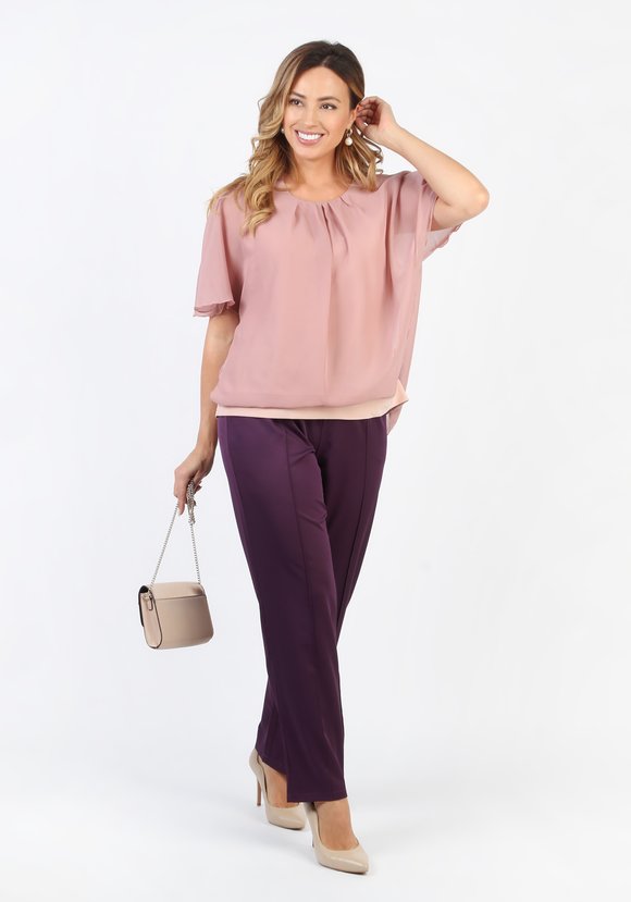 Брюки на резинке Стрелочка шир.  580, рис. 10