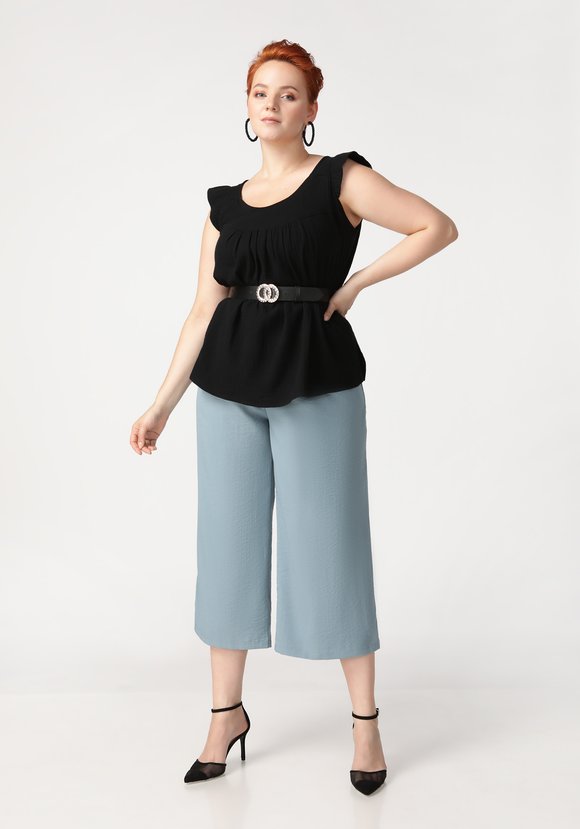 Блуза Бесконечная любовь шир.  580, рис. 7