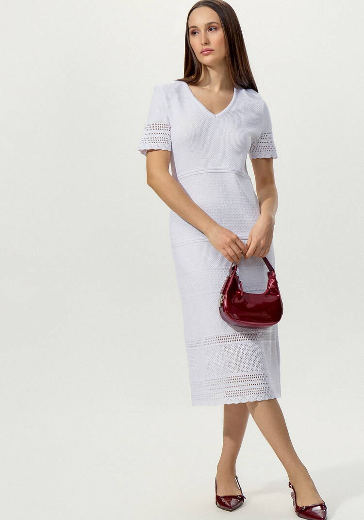 Платье прямого кроя с ажурным краем шир.  750, рис. 15