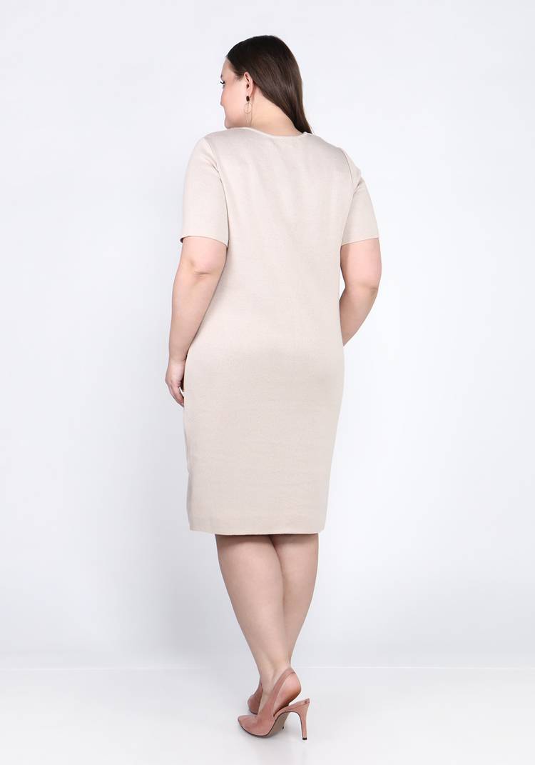 Платье с коротким рукавом и орнаментом шир.  750, рис. 3