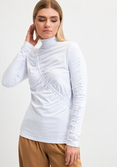 Водолазка со сборкой Хельга