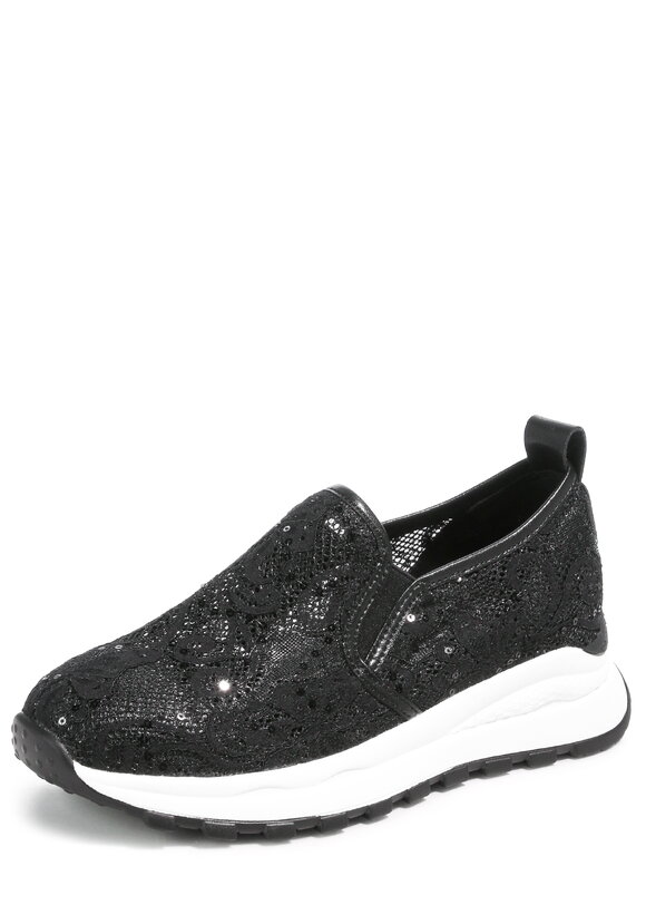 Слипоны женские Кружево шир.  580, рис. 1