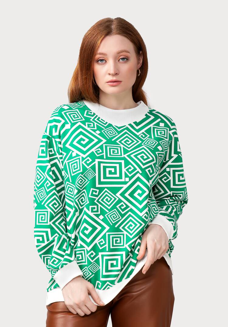 Джемпер из трикотажной ткани шир.  750, рис. 10