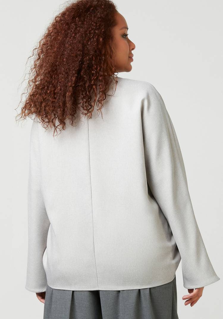 Блуза с V-образным вырезом и длинным рукавом шир.  750, рис. 3