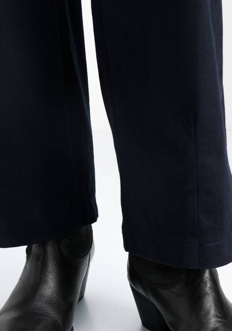 Брюки широкие с оригинальными карманами шир.  750, рис. 6