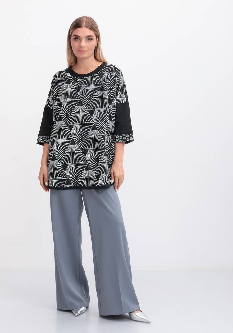 Блуза Мерцание звёзд шир.  750, рис. 8