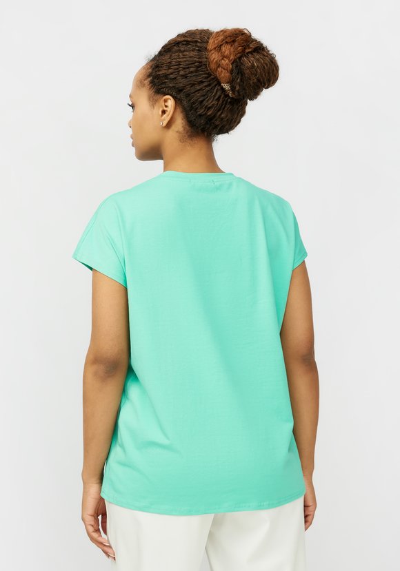 Блуза трикотажная с цельнокроеным рукавом шир.  580, рис. 19