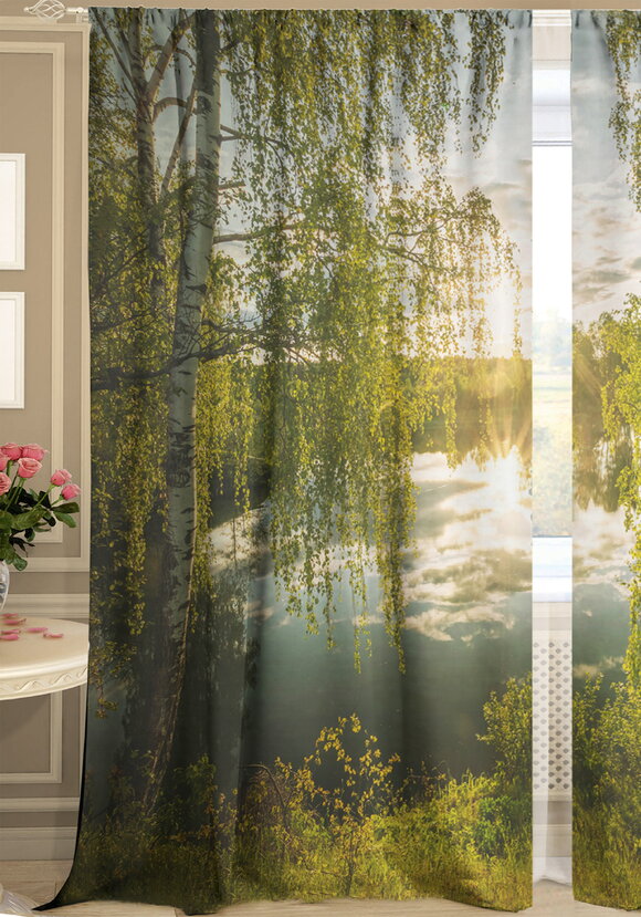 Комплект фотоштор Пейзажи шир.  580, рис. 17