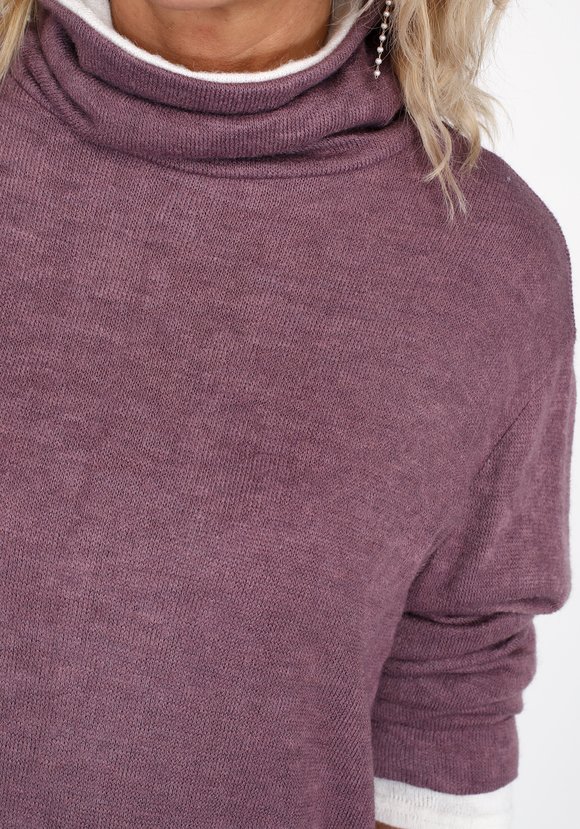 Водолазка комбинированная с длинным рукавом шир.  580, рис. 12