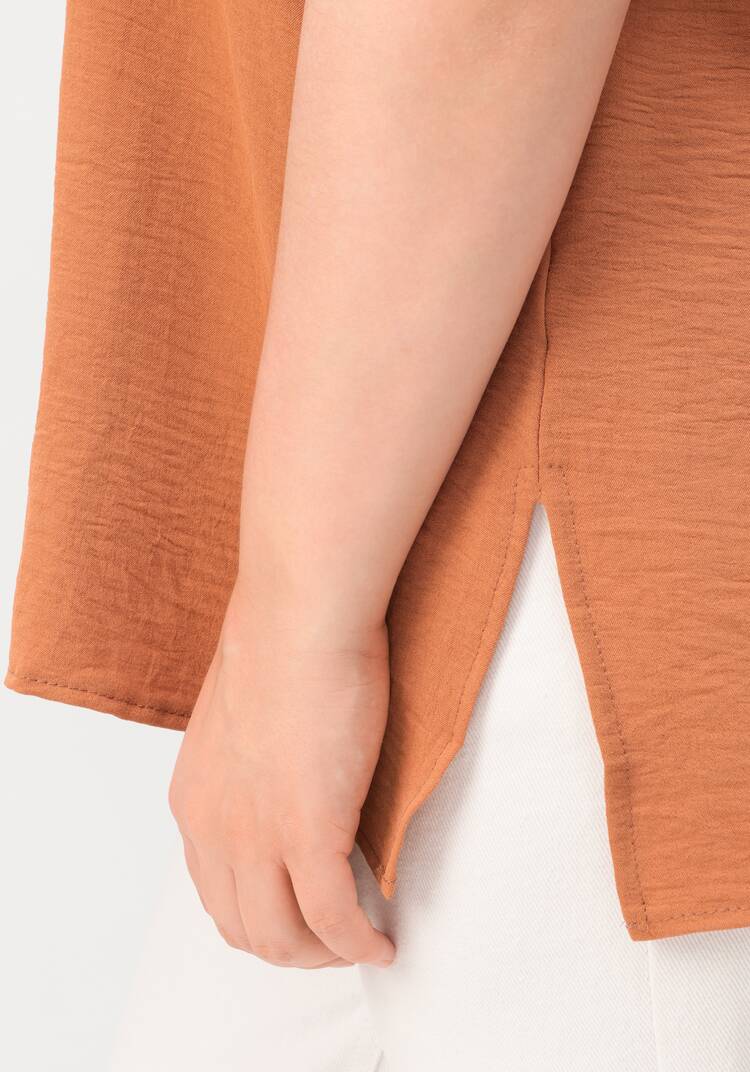 Блуза базовая со спущенной линией плеча шир.  750, рис. 52