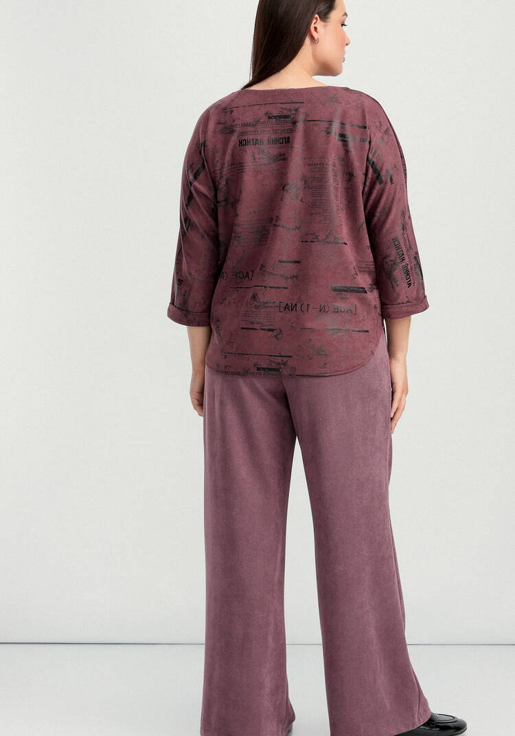 Костюм свободного кроя шир.  750, рис. 3