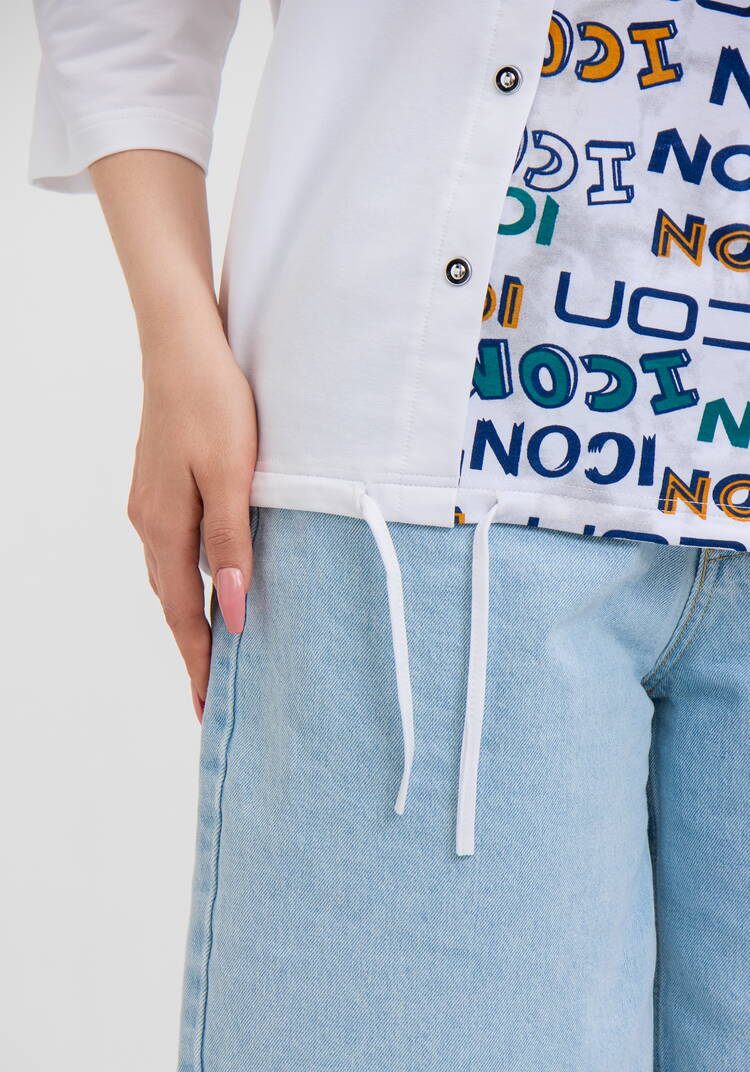 Блуза Настроение шир.  750, рис. 11