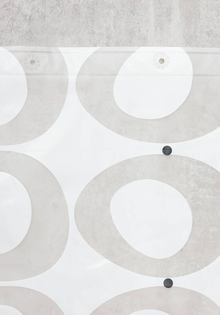 Штора для ванной Лунный свет шир.  750, рис. 5