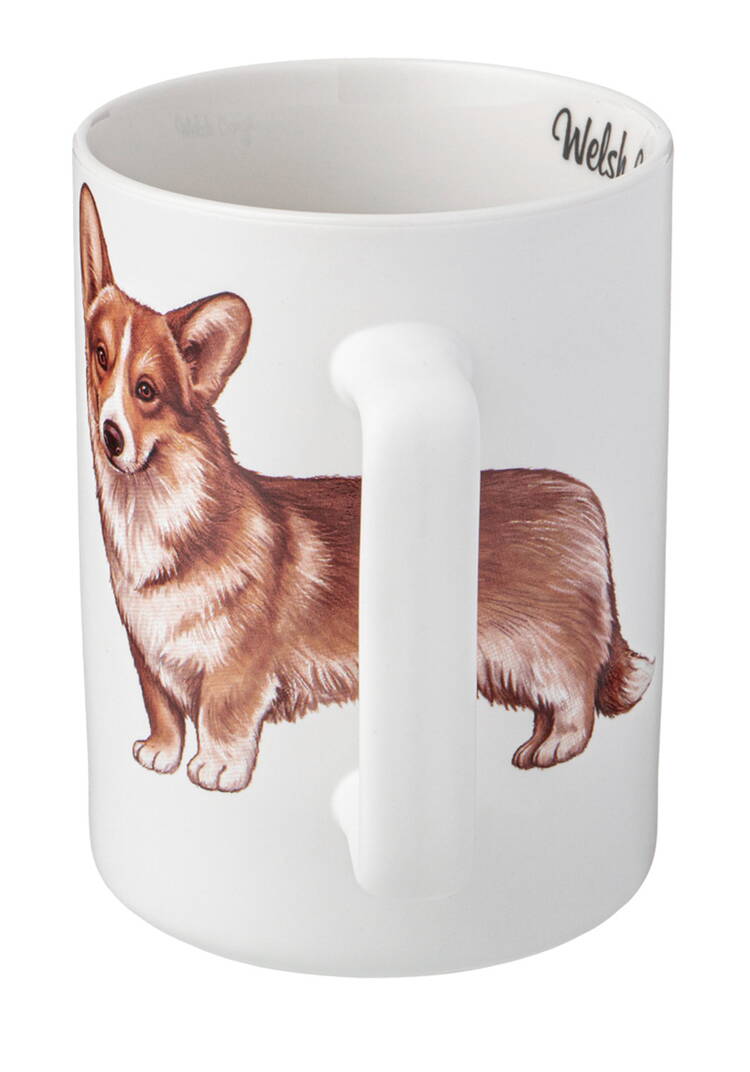 Кружки из фарфора Любимцы, 2 шт. шир.  750, рис. 19