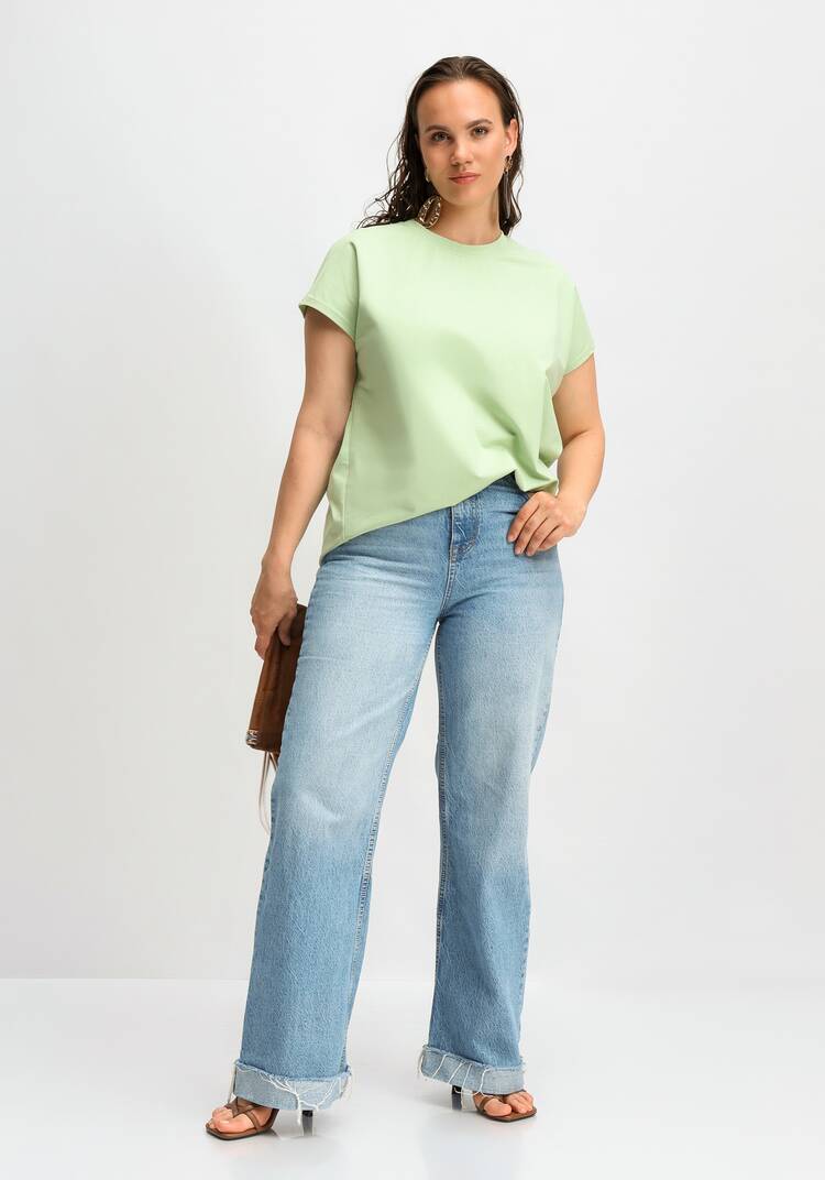 Футболка базовая с цельнокроеным рукавом шир.  750, рис. 29