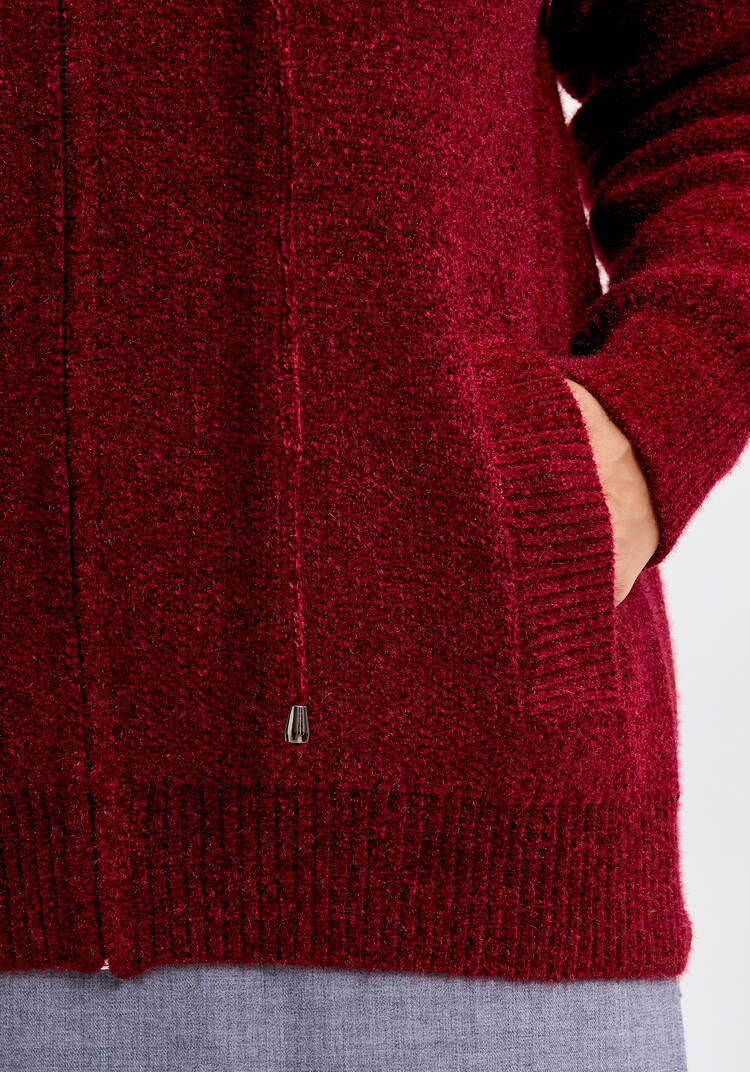 Кардиган на молнии с капюшоном Амели шир.  750, рис. 32