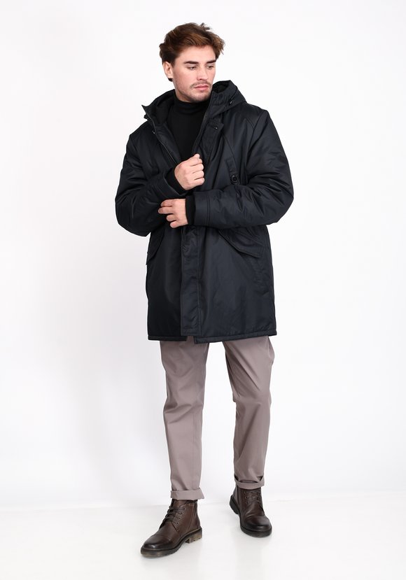 Парка с капюшоном шир.  580, рис. 8