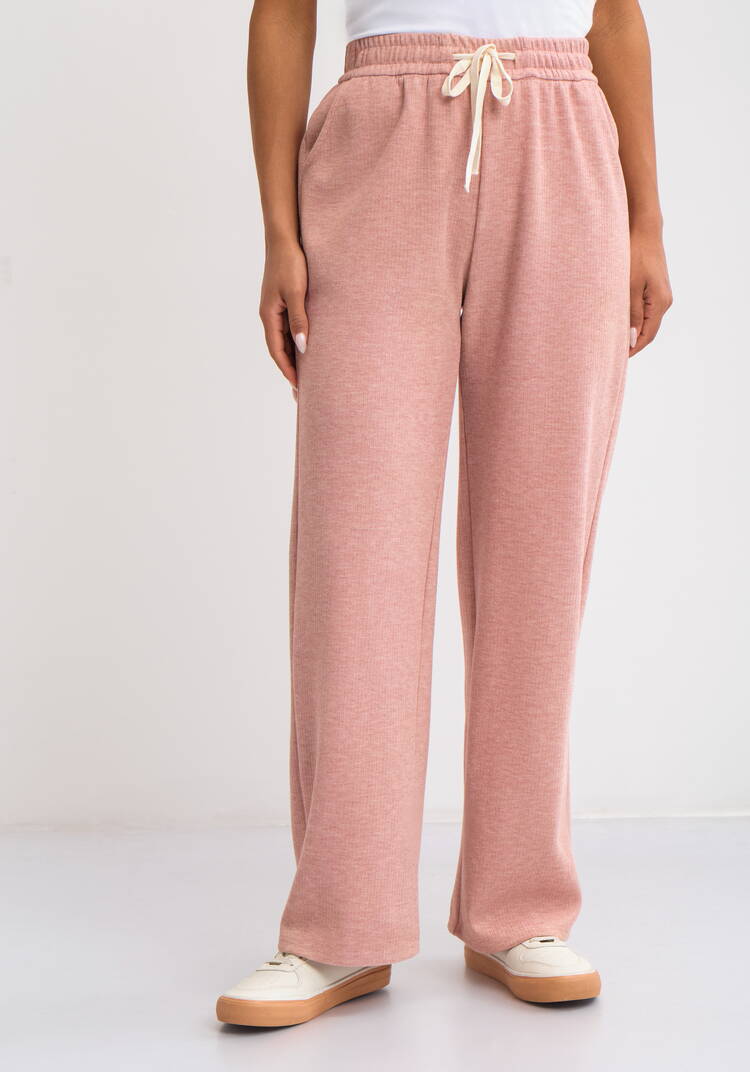 Брюки прямые от бедра на резинке шир.  750, рис. 16