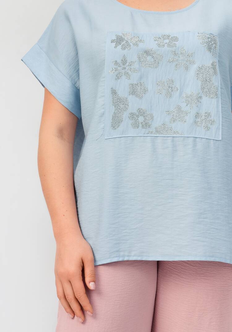 Блуза Лира шир.  750, рис. 36