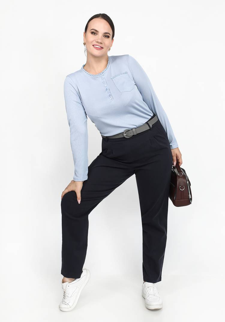 Блуза Дивный вечер шир.  750, рис. 7