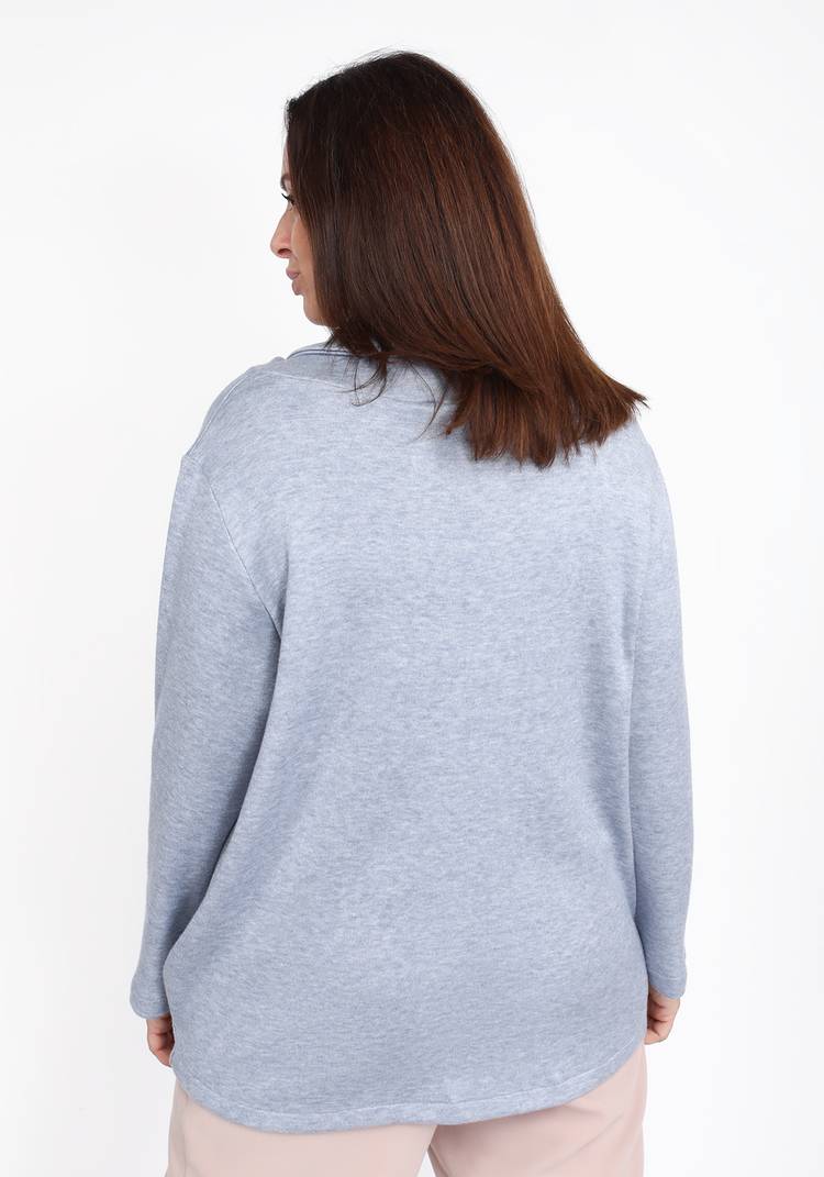 Джемпер с горловиной хомут шир.  750, рис. 7