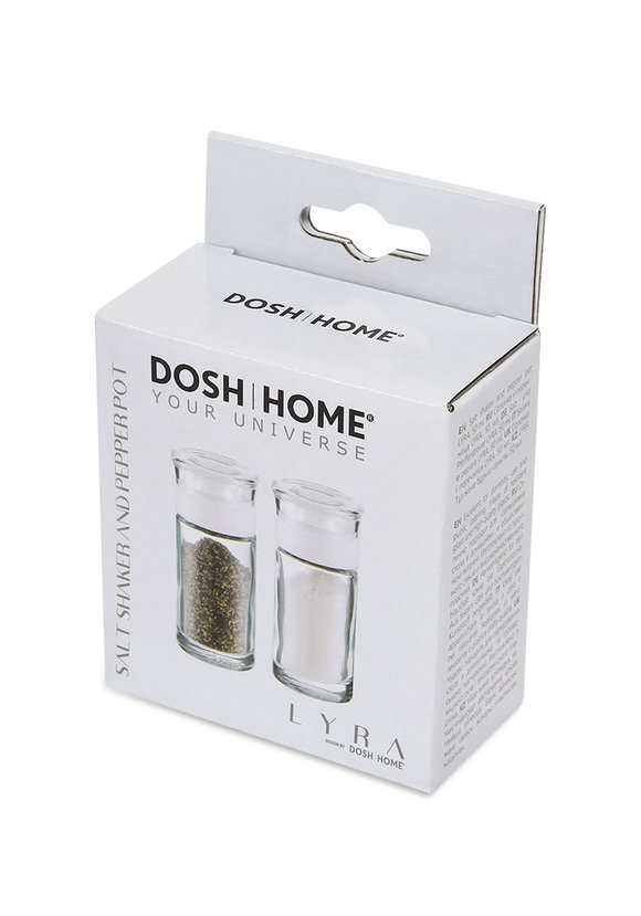 DOSH HOME Солонка и перечница LYRA, 50мл шир.  580, рис. 2