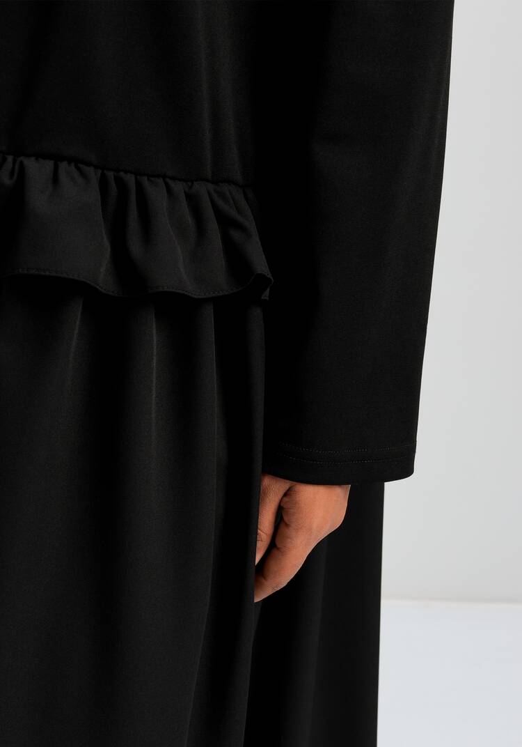 Платье с рисунком 3D шир.  750, рис. 16