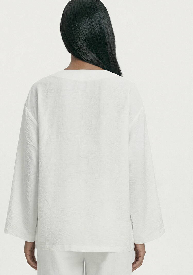 Жакет свободного кроя на пуговице Агата шир.  750, рис. 3