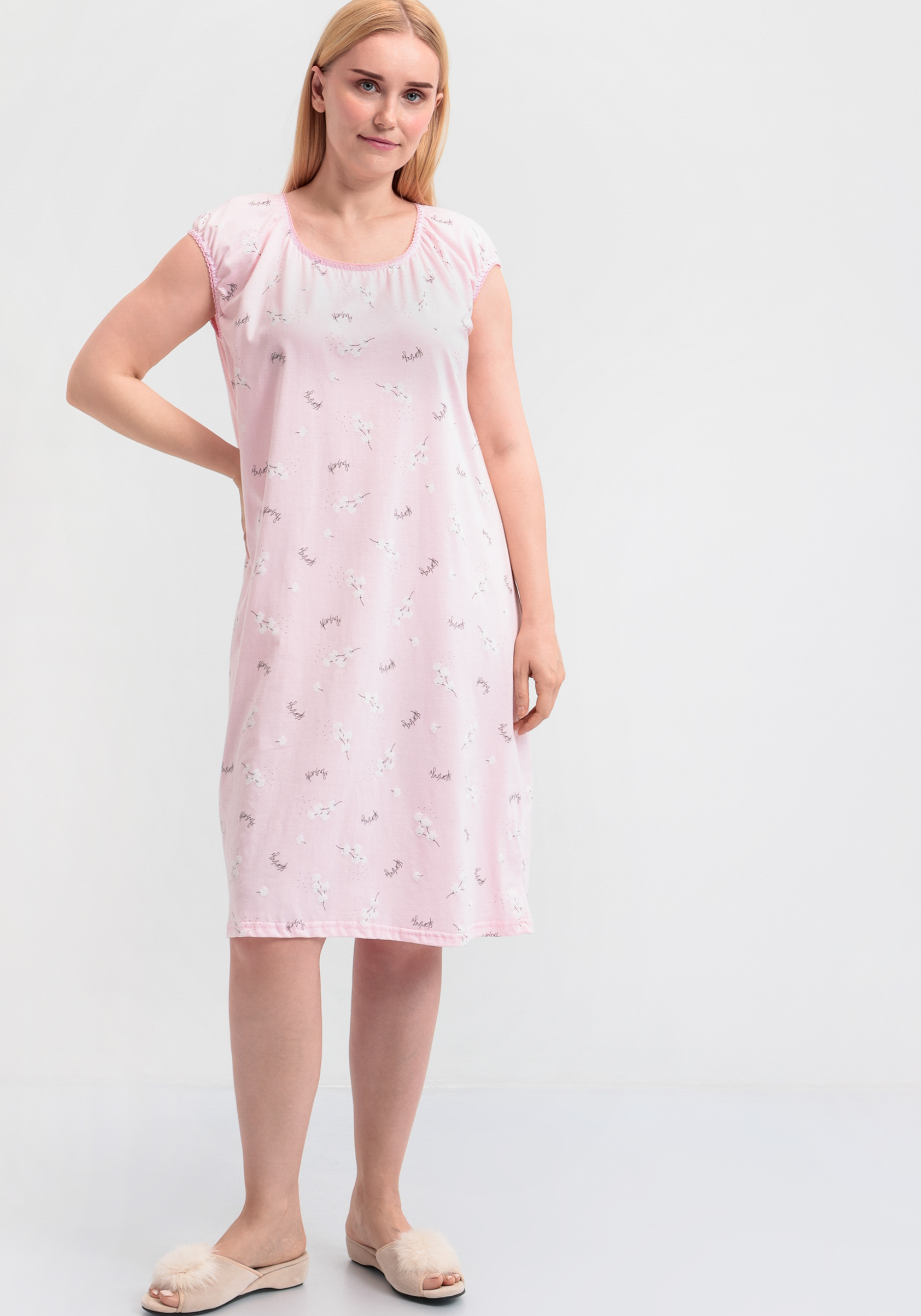 

Сорочка "Великолепие", Розовый