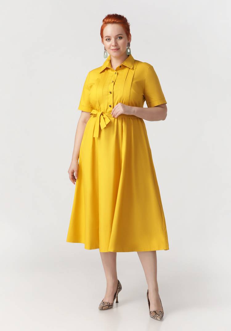 Платье с юбкой полусолнце шир.  750, рис. 5