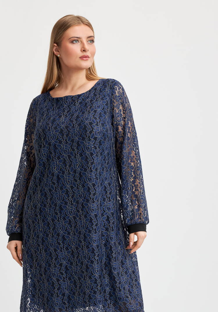 Платье нежные кружева шир.  750, рис. 2