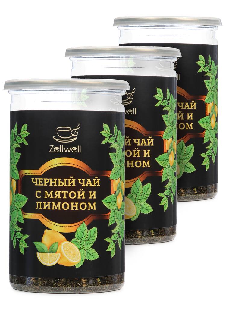 Черный чай, 2 шт. + 1 банка в подарок шир.  750, рис. 28