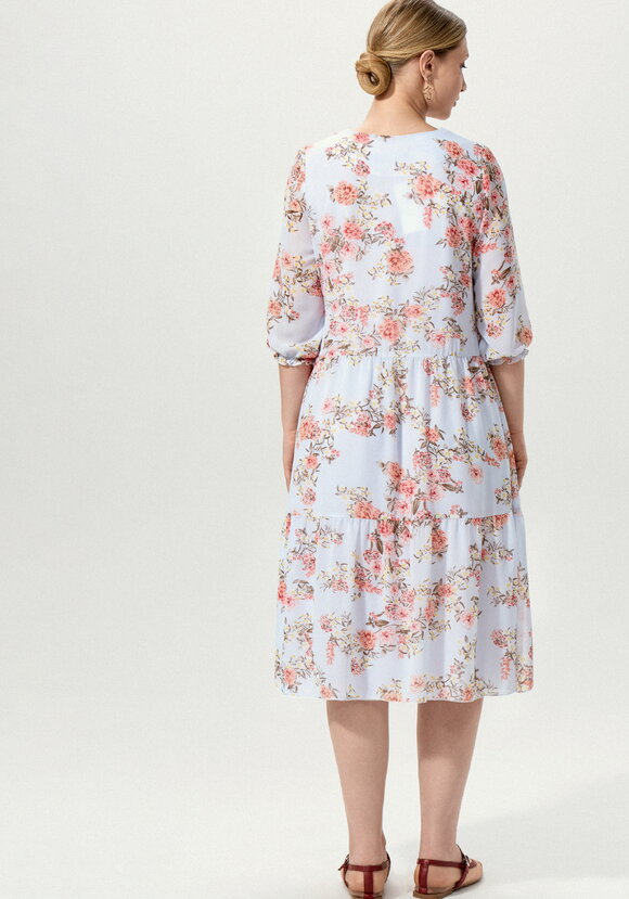 Платье миди свободного кроя шир.  580, рис. 12