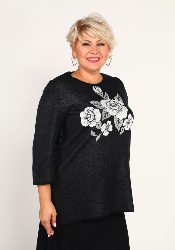 Туника с рисунком Розы шир.  580, рис. 5