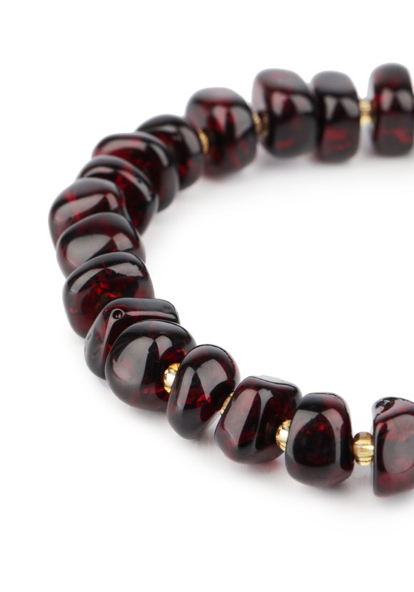 Браслет Янтарный закат шир.  580, рис. 2