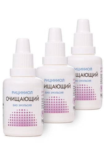 Эмульсия "Рициниол Очищающий", 3 шт.
