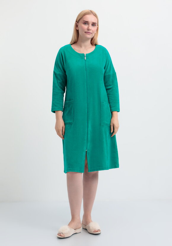 Халат домашний Мягкий велюр шир.  580, рис. 4