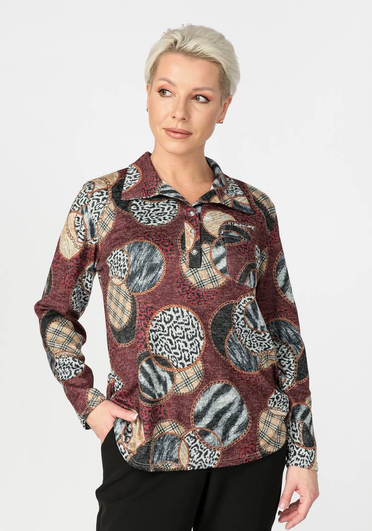 Блуза Первое впечатление шир.  750, рис. 19