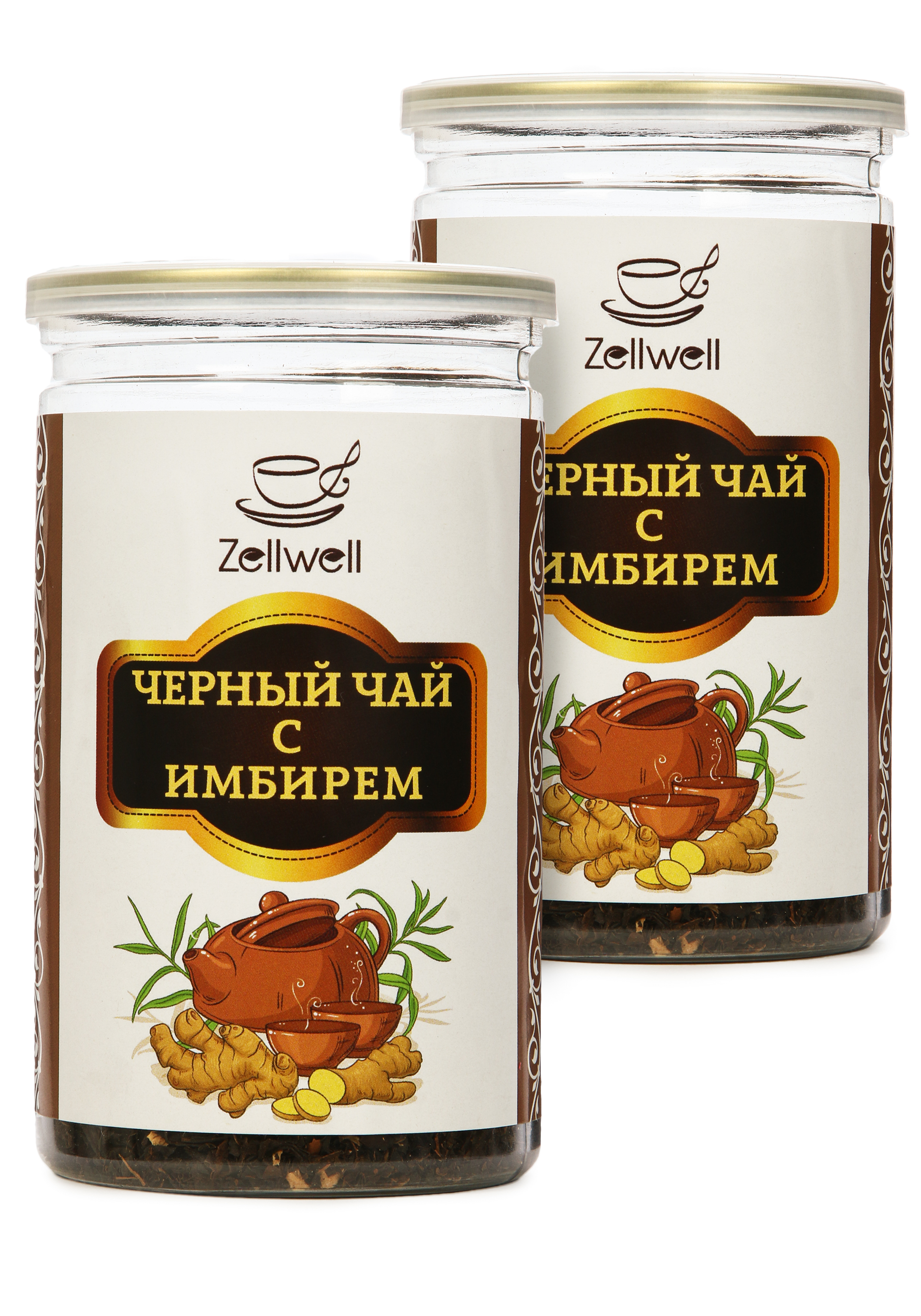 Черный чай, 2 шт.