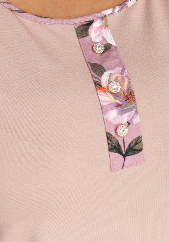 Комплект из топа и брюк с карманами шир.  580, рис. 4