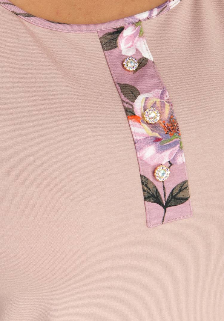 Комплект из топа и брюк с карманами шир.  750, рис. 4