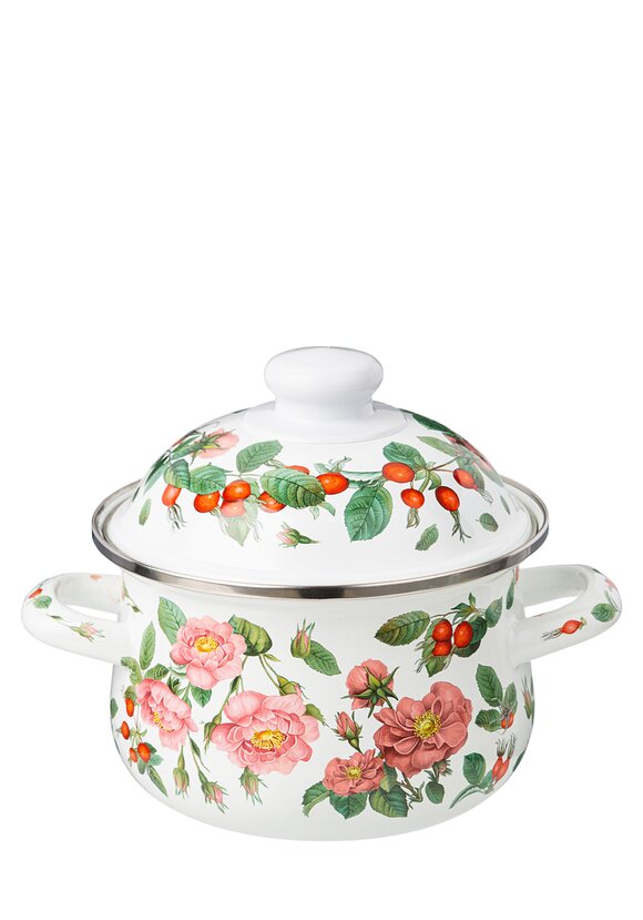 Эмалированная кастрюля с крышкой шир.  580, рис. 22