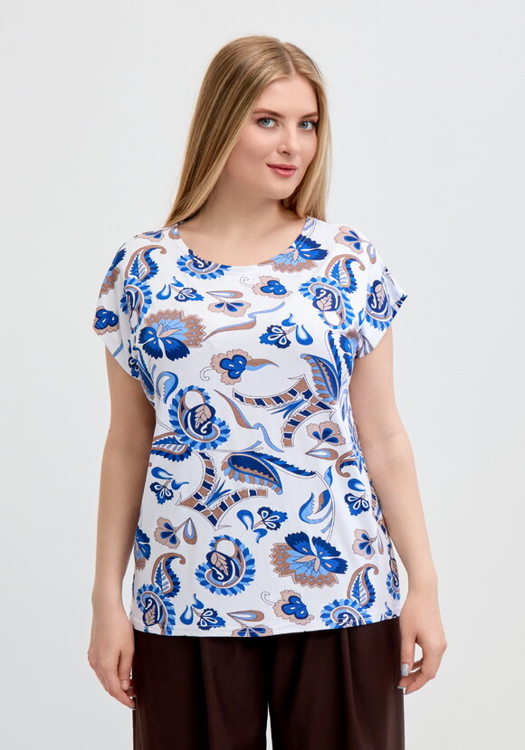 Футболка Лила шир.  580, рис. 20