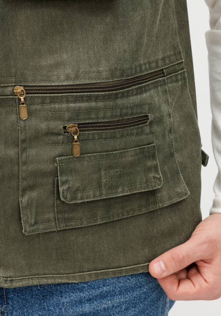 Жилет мужской с карманами шир.  750, рис. 19