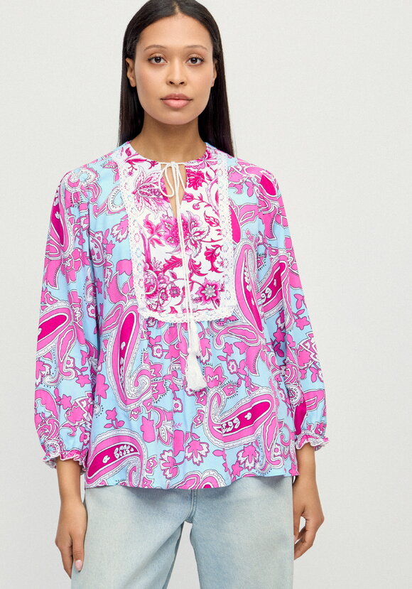 Блуза Весна внутри меня шир.  580, рис. 12