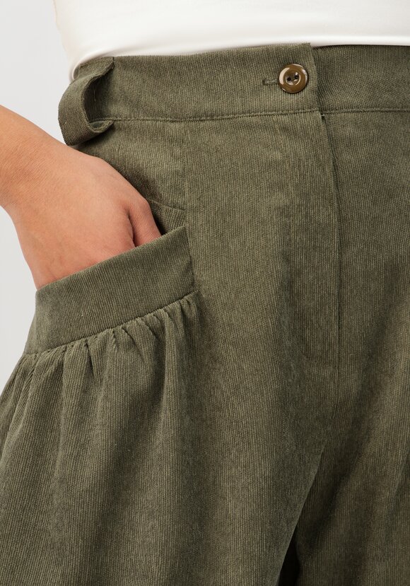 Брюки бананы с манжетами по низу шир.  580, рис. 5