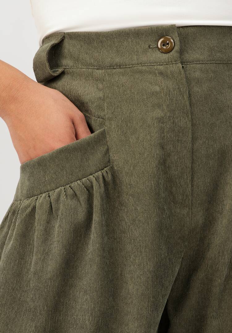 Брюки бананы с манжетами по низу шир.  750, рис. 5