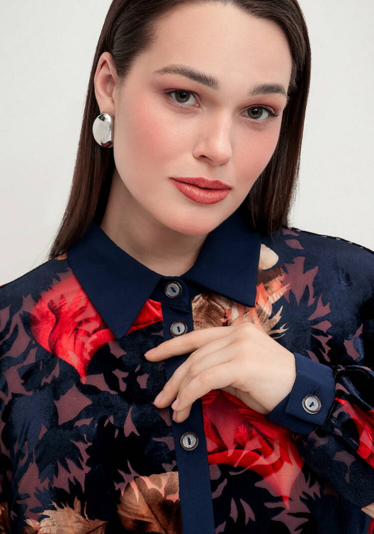 Платье с отрезной кокеткой и юбкой плиссе шир.  750, рис. 12